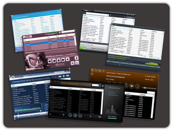 Some Skins for RadioSure